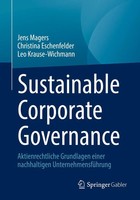 Sustainable Corporate Governance Jens Magers (U. A.) Taschenbuch Xii Deutsch