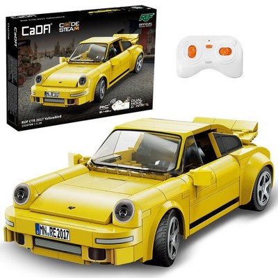 CaDA C51079w 911 RUF Style Racing Building Block Model, 222 Pieces of Precisi...