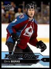 2016-17 Upper Deck Young Guns - Chris Bigras Rookie Colorado Avalanche #245