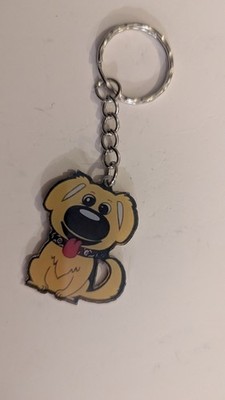 Disney Pixar Dug From Up Acryl Kunststoff Schlüsselanhänger Taschenanhänger Anhänger