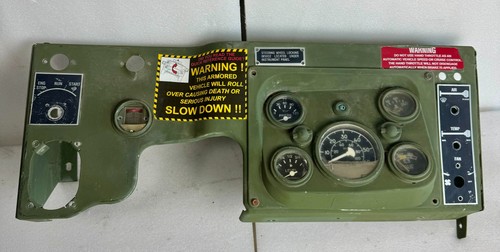 Hummer HMMWV Humvee M998 Dash Panel W/ Cluster Gauge Instrument Panel ...