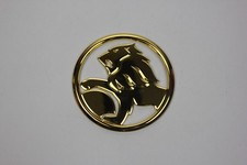 Holden Chrome Gold Boot Badge Emblem 69mm for Commodore VY VZ Berlina Calais AU