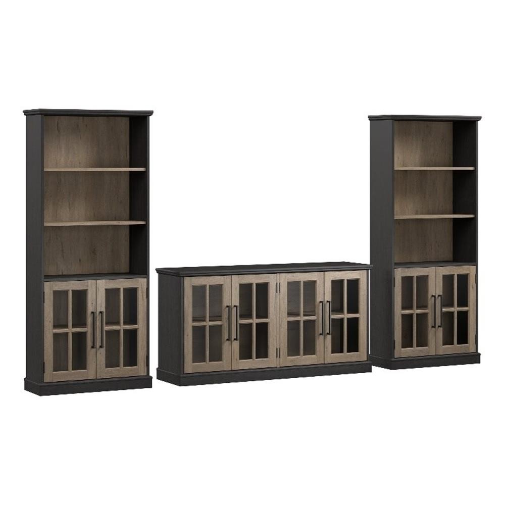 For 75 Inch Tv With Bookcases By Bush Furniture