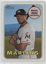 2018 Topps Heritage High Number Miguel Rojas #699 13aw