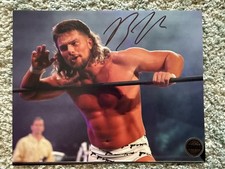 BRIAN PILLMAN JR. Signed Autograph 8x10 Photo Pro Wrestling Crate Exclusive AEW
