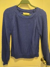 Women's Loft Long Sleeve Sweater - Size M Blue