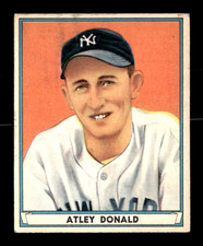 1941 Play Ball #38 Atley Donald VG Baseball Card