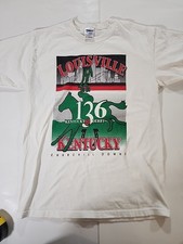 136 Kentucky Derby 2010 Churchill Downs Med T Shirt 100 Cotton Gildan