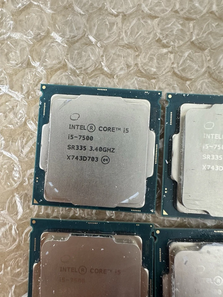 6x Procesadores Intel i5-7500 SR335 3,40 GHz  Foto 2 de 4