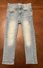 Boys Old Navy Skinny Light Wash Jeans Size 6