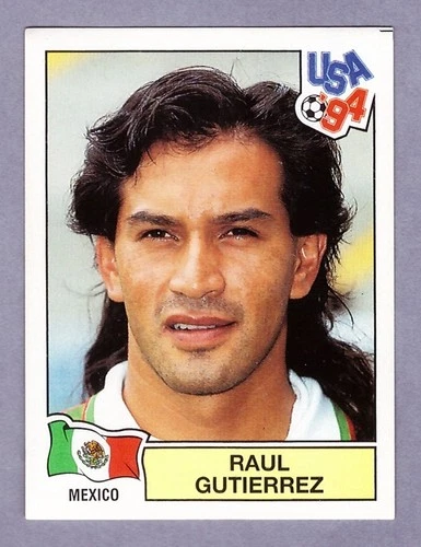 RAUL GUTIERREZ Figurine Panini WC USA 94 Nuova. Sticker NEW! #365