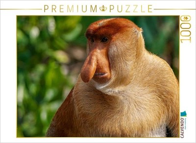 CALVENDO Puzzle Das Alpha-Männchen hat mit seiner Riesennase die besten Chancen