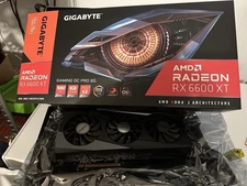 GIGABYTE Radeon RX 6600 XT GAMING OC 8GB GDDR6 Graphics Card Free Shipping
