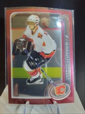 2002 Topps Chrome #160 Jordan Leopold - Calgary Flames - Rookie