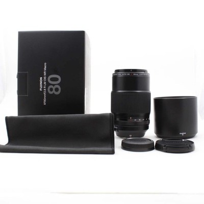 * OPEN BOX GOOD * FUJIFILM XF 80mm f/2.8 R LM OIS WR Macro Lens