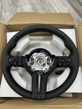 BMW M SPORT CUSTOM LEATHER STEERING WHEEL WITH PADDLE SHIFTERS
