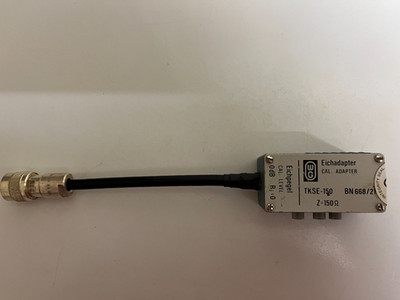 Wandel & Goltermann TKSE-150 EICHADAPTER Z-150OHM 0DB Ri=0