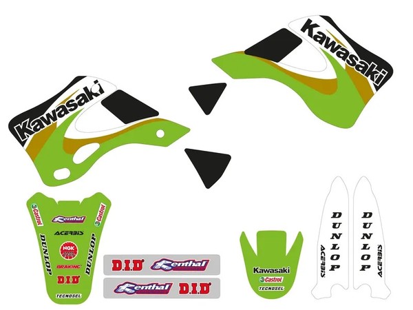 Tecnosel Complet Set Team OEM Kawasaki 2000 84V03-image