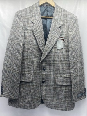 Men s Wool Suite Jacket 42R Gray by Oakton Ltd. 100% Wool BUSINESS CASUAL