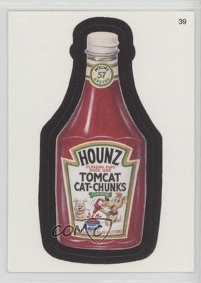 2005 Topps Wacky Packages All New Series 2 Hounz Tomcat Cat-Chunks #39 3hd