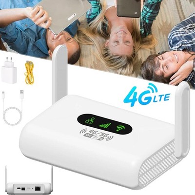 4G LTE WLAN Router für SIM-Karten Wireless Router 300 Mbit/s Modem mit 2Antennen