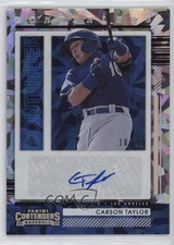 2021 Panini Contenders Cracked Ice 18/23 Carson Taylor #CA-CT Auto 0b2