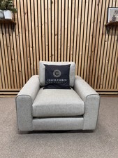 Sofology Sterling Swivell Chair, Stone RRP £849