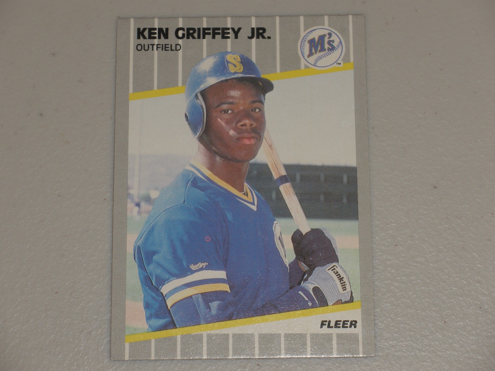 1989 Fleer Baseball Rookie #548 Ken Griffey Jr RC