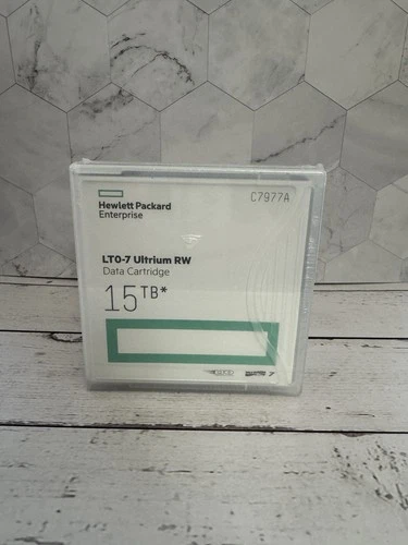 HP / HPE LTO-7 Tape C7977A Ultrium Backup Tape Cartridge 6TB/15TB- NEW