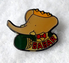BABAR THE ELEPHANT - PIN BADGE