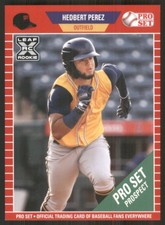 2021 Leaf Pro Set Red #PS31 Hedbert Perez 44485