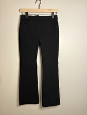 Women  s Theory black bootcut dress pants size 0