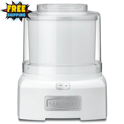 Cuisinart Ice Cream Maker 1.5 Qt Frozen Yogurt Sorbet Machine Automatic