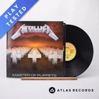 Metallica Master Of Puppets A-1 B-3 Reissue LP Album Vinyl Record - EX/VG+