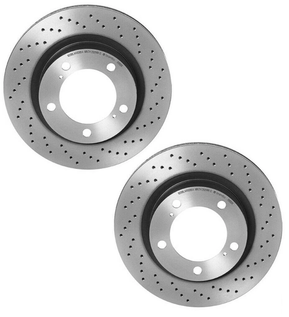 Discos De Freno Brembo 09.A717.11 | Pintura UV Anticorrosión, Altura 49.3 Mm, Espesor 28 Mm | Calidad OEM