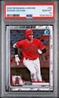 2020 Bowman Chrome Shohei Ohtani #58 PSA 10 GEM MT Angels