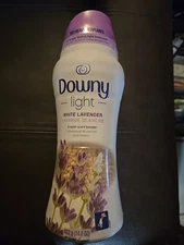 Downy Light Laundry Scent Booster Beads Washer, White Lavender, 14.8 Oz (K39)