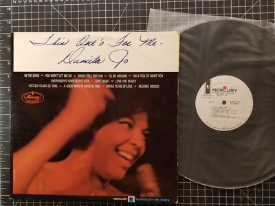 DAMITA JO This One's For Me PROMO LP 1963 G+/VG+ White Label QUINCY JONES Vinyl