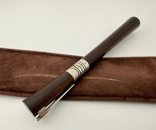 Waterman Serenite Limited Edition Bois Cocobolo Wood Fountain Pen 18K Gold Nib - Picture 8 of 20