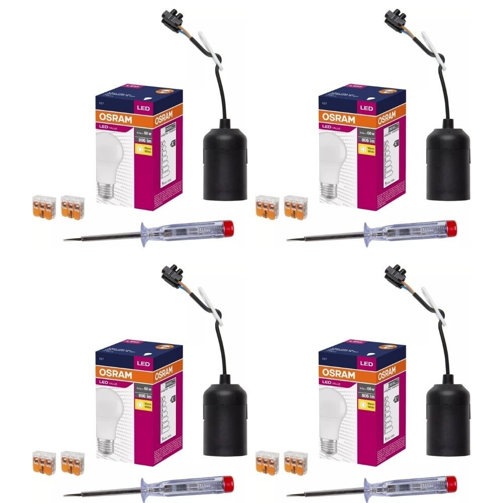 Ремонтный комплекс Osram Stromprüfer E27 для фасадов зданий, 5 этаж 4er