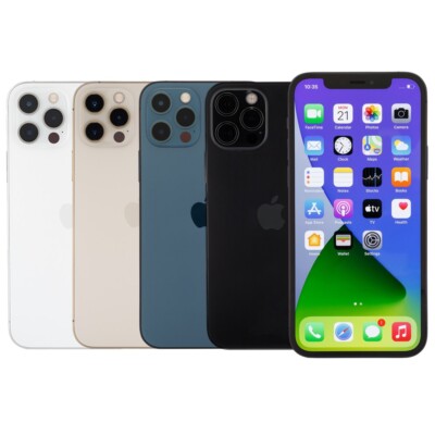 Apple iPhone 12 Pro Max 128GB 256GB 512GB Unlocked All Colours - Very Good