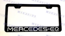 Mercedes Benz Eq Stainless Steel License Plate Frame Rust Free W Bolt Caps
