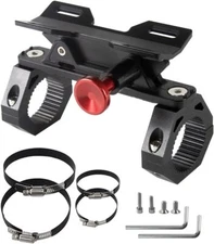 UTV Fire Extinguisher Mount Kit Adjustable Quick Release Bar Car Roll Bracket