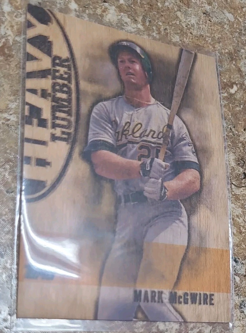 2024 Topps Update Mark McGwire #HL-58 Heavy Lumber A's