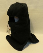 NEW NOS Thin-sulate Face Mask Balaclava, Black, Baclava, USA Made, NICE! NEW