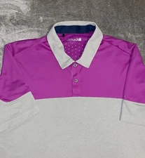 ADIDAS x Hackberry Creek Size XL Men's Polo Shirt ClimaChill Golf Shirt