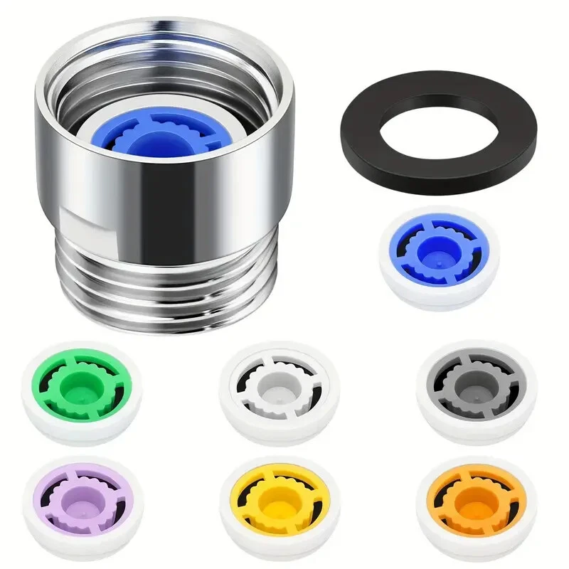 8PCS Shower Flow Reducer Limiter Set,Control Valves Shower Water Flow Restrictor - Image 4 of 4
