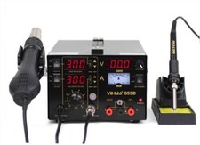 Yihua 853D 220V 3IN1 Hot Air Rework Station Digital Display Soldering Station