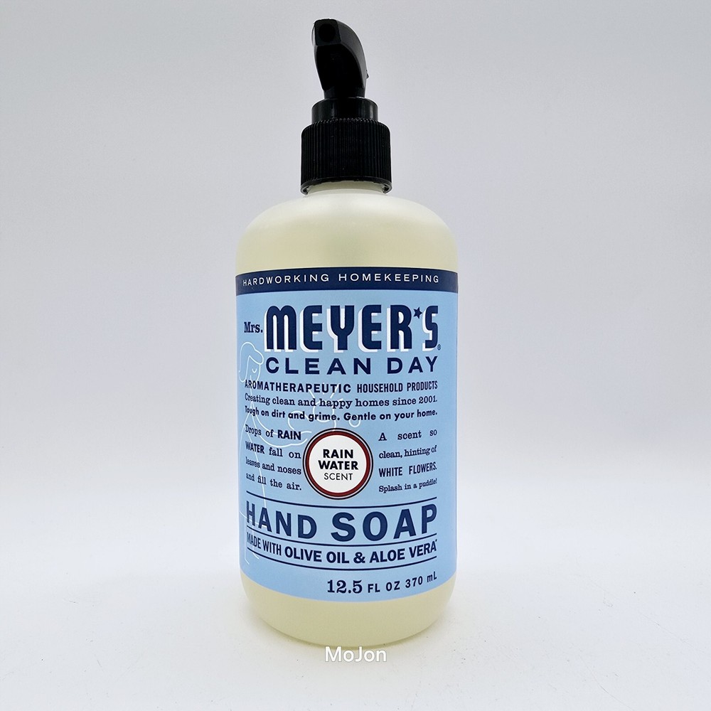 Mrs Meyer's Clean Day Hand Soap - Rain Water 12.5 Fl Oz