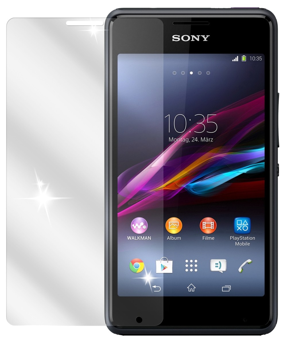 1x dipos Protection pour Sony Xperia E1 / E1 dual Film de d'écran cristal clair